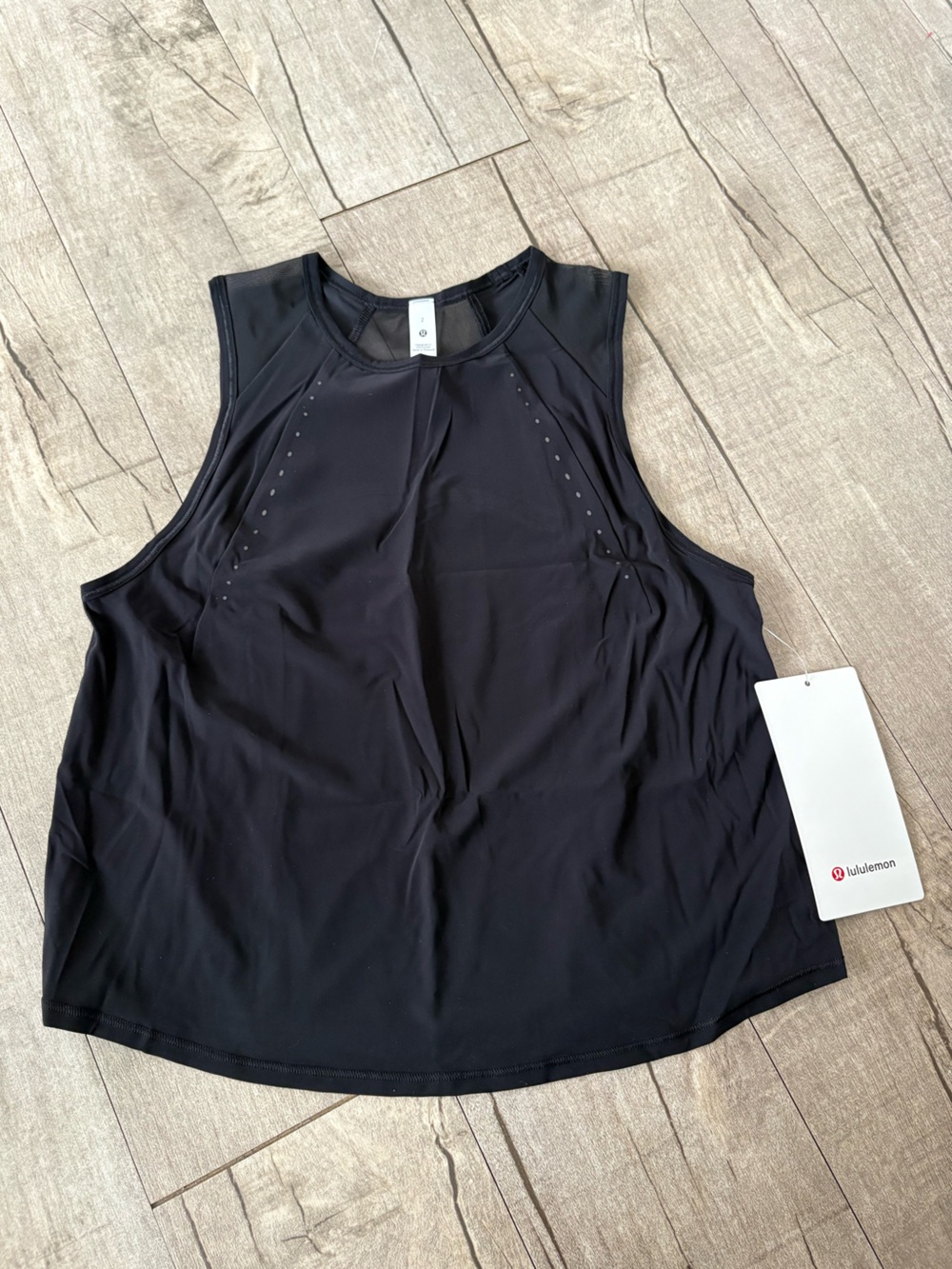 lululemon athletica Black Sculpt Sleeveless Tank